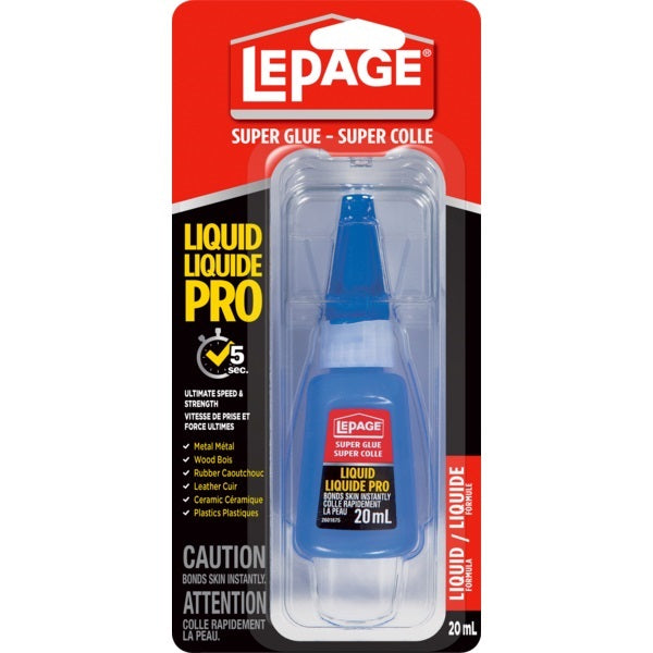 Super glue lepage liquid pro