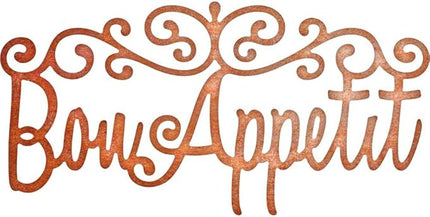 Die Bon Appetit, 3.875-inch X 2 Cherry Lynn Designs