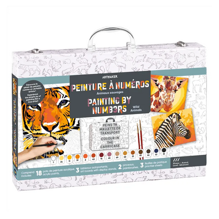 Kaleidoscope – Paint by Numbers – Wild Animals