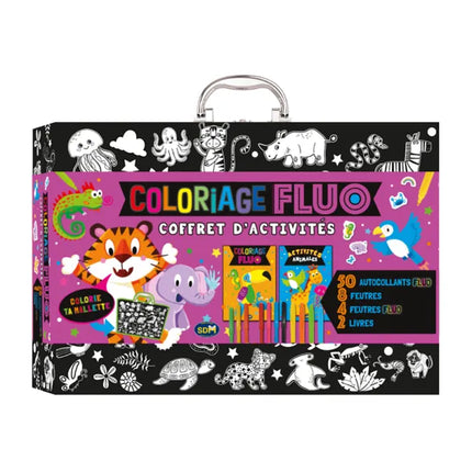 Coloriage fluo – Coffret d’activités
