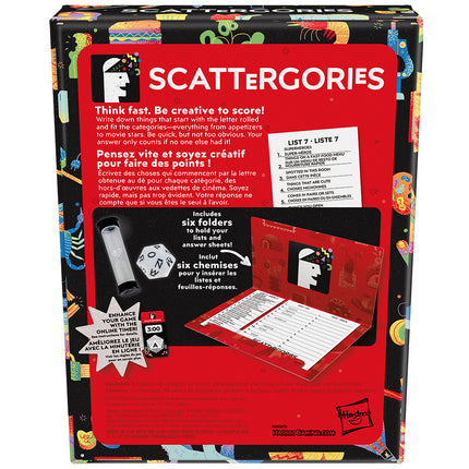 Scattergories frenetique