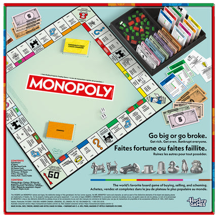 Monopoly Game - New Bilingual Edition