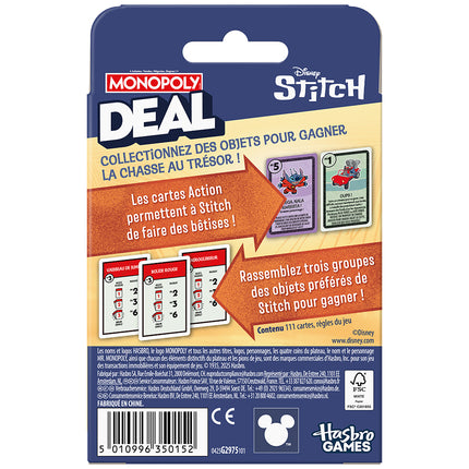 Monopoly Deal Stitch Game