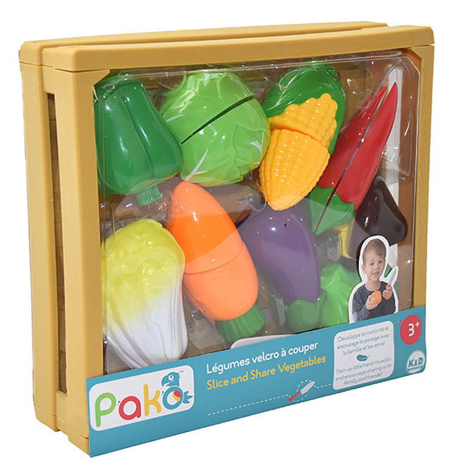 Pakö - Velcro Vegetable Cutters, 11 Pieces