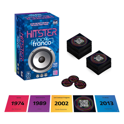 Hitster 100% Franco - Musical party game