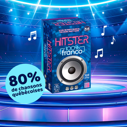 Hitster 100% Franco - Musical party game