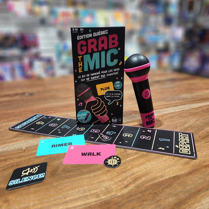 Jeu Grab the Mic - Édition Québec