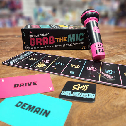 Jeu Grab the Mic - Édition Québec
