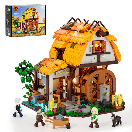 Lumibricks water mill 1278PCS