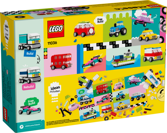 Lego 11036 Creative Vehicles