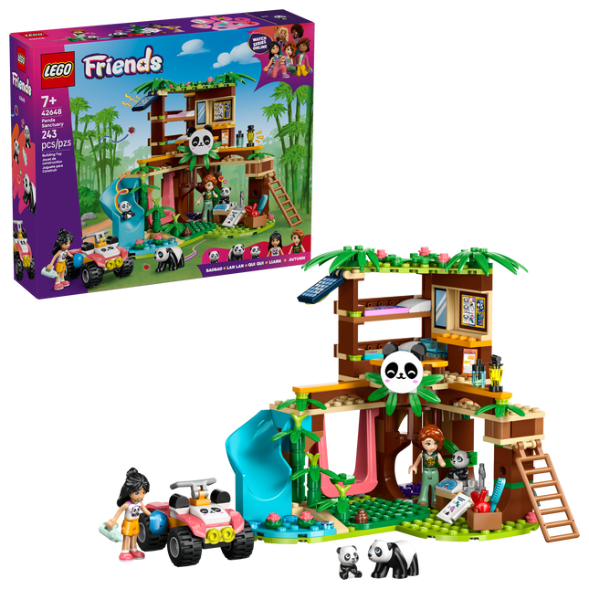 Lego Friends 42648 Les soins animaliers au sanctuaire des pandas