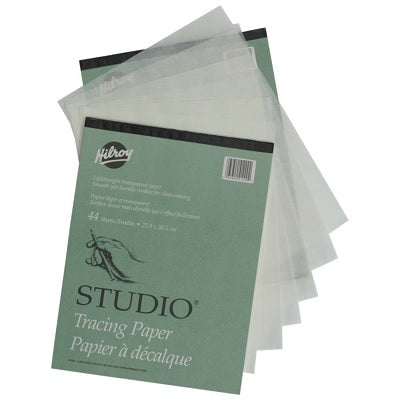 Hilroy Studio Papier À Tracer 9X12 Po 44 Feuilles/Bloc