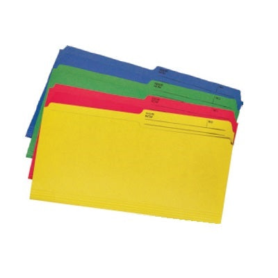 Chemises Réversibles Enviro-Plus Format Légal Hilroy Assortis 40/Pqt