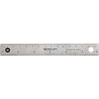 15 cm (6 in) Stainless Steel Ruler with Cork Backing