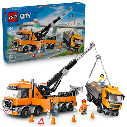 Lego City 60467 La dépanneuse robuste avec grue