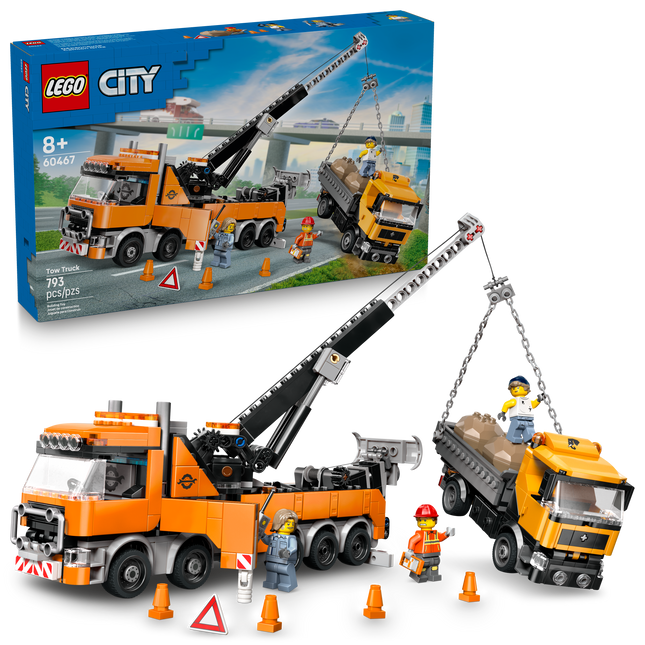 Lego City 60467 La dépanneuse robuste avec grue