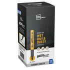 Avery Marks a Lot Black Permanent Marker, Chisel Tip, Box of 12