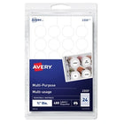 Etiquettes Multi-Usages Amovible, Blanc 3/4