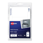 Etiquettes Multi-Usages Blanc Amovible 3