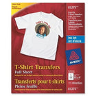 Avery T-Shirt Transfer Sheets, 8-1/2