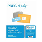 Étiquettes Laser De Pres-A-Ply, 8-1/2