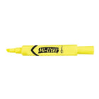 Surligneur Hi-Liter D'Avery, Pointe Biseautée, Jaune Fluorescent