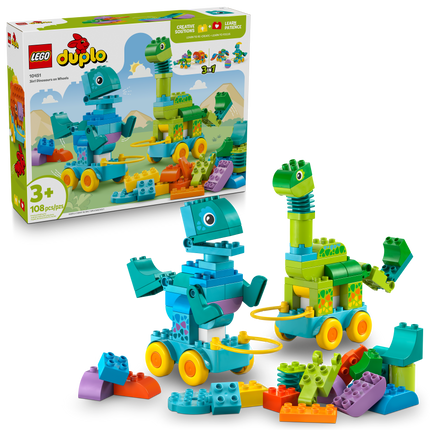 Lego Duplo 10451 Dinosaurs on Wheels 3-in-1