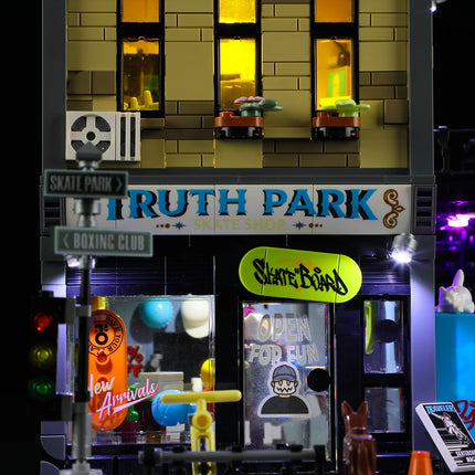 Lumibricks Skateboard Shop 1573PCS