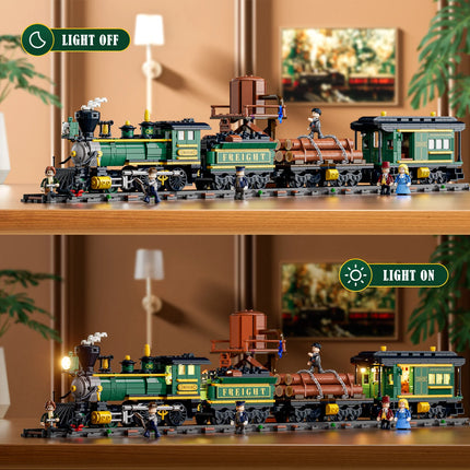 Lumibricks Western Freight Train 1524PCS