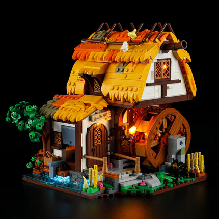 Lumibricks water mill 1278PCS