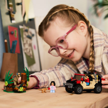 Lego Jurassic 76972 Raptor Off-Road Escape