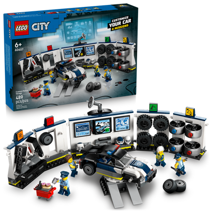 Lego 60457 Le garage de personnalisation de voitures de police