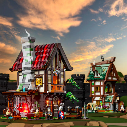 Lumibricks Forge House 1595PCS