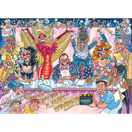 1000 mcx, Wasgij Original #42, Dominez la piste !