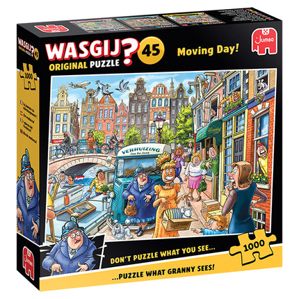 1000 pieces, Wasgij Original 45, Moving Day!