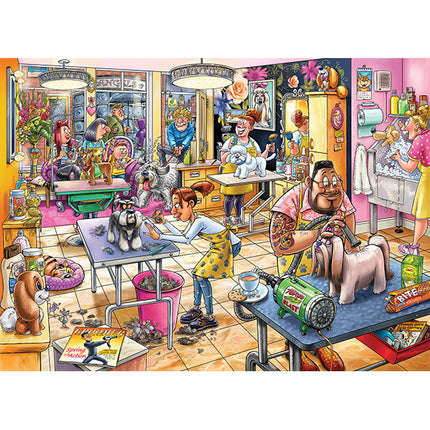 1000 mcx, Wasgij Mystery #23, Salon de toilettage !