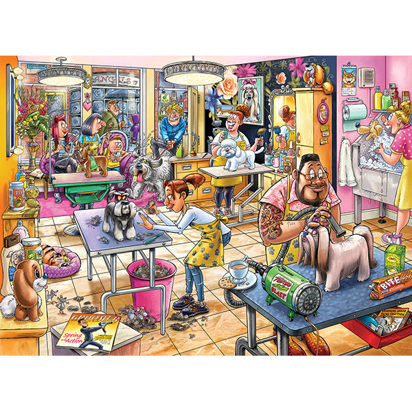 1000 mcx, Wasgij Mystery #23, Salon de toilettage !