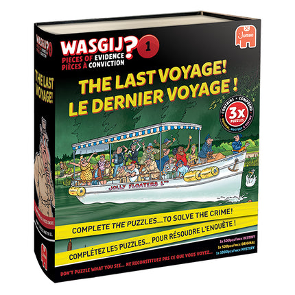 Wasgij C-T 2x5000 + 1x1000 Pièces à conviction 1, Le dernier voyage !