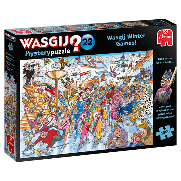 1000 mcx, Wasgij Mystery #22, Jeux d’hiver Wasgij