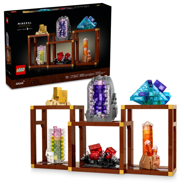 Lego Ideas 21362 La collection de minéraux