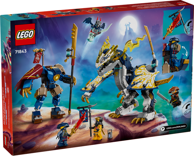 Lego Ninjago 71843 Le robot dragonnier de Rogue