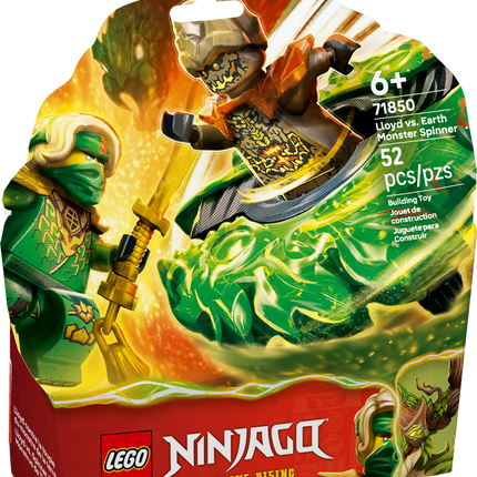 Lego Ninjago 71850 Lloyd vs. the Earth Monster's Spinning Top