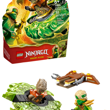 Lego Ninjago 71850 Lloyd vs. the Earth Monster's Spinning Top