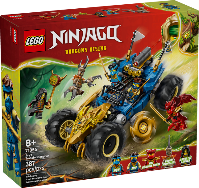 Lego Ninjago 71856 La voiture transformable de Jay