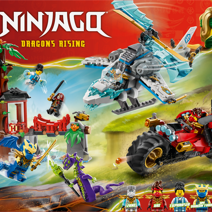 Lego Ninjago 71857 Ninja Battle Mech vs. Treehouse