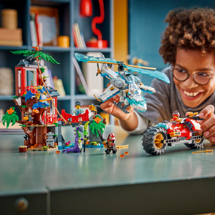 Lego Ninjago 71857 Ninja Battle Mech vs. Treehouse