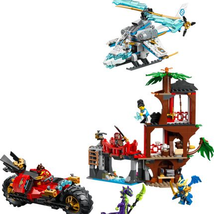 Lego Ninjago 71857 Ninja Battle Mech vs. Treehouse