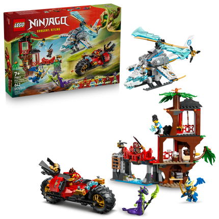 Lego Ninjago 71857 Ninja Battle Mech vs. Treehouse