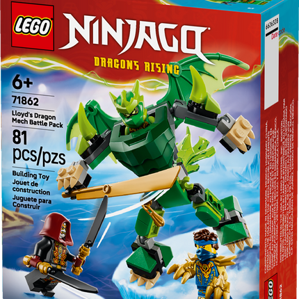 LEGO® NINJAGO® Lloyd's Mech Battle Robot, Toy 71862