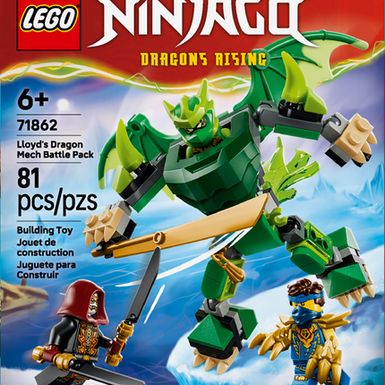 LEGO® NINJAGO® Lloyd's Mech Battle Robot, Toy 71862